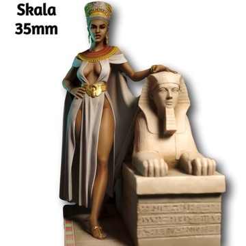 Figurka 35mm - Nefertiti - Queen consort of Egypt - Pinup / NSFW