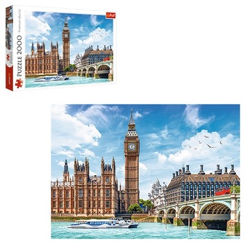 Puzzle 2000 - Big Ben, Londyn Trefl