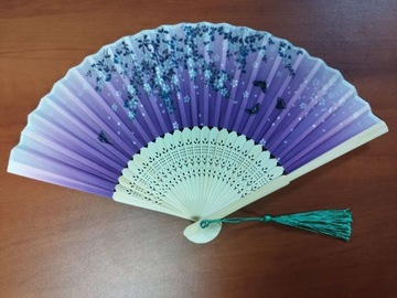 Деревянный, бамбуковый, тканевый веер, разные цвета, китайский, японский.