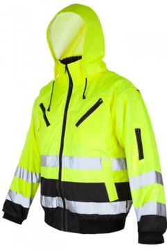 KURTKA Ocieplana OSTRZEGAWCZA Flash bi short y XXL