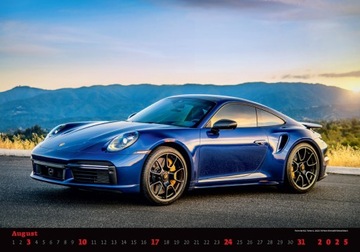 Календарь МАШИНЫ 2025 СПОРТИВНЫЕ МАШИНЫ БОЛЬШОГО ФОРМАТА 45х32 см ПОДАРОК ​​ДЛЯ НЕГО