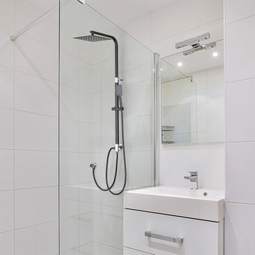 SURFACE SHOWER Колонка, тропический душ INOX 25 СМ