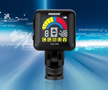 ТЮНЕР ДЛЯ УКУЛЕЛЕ БАС-ГИТАРЫ MOZOS PRO СТРУННАЯ СКРИПКА