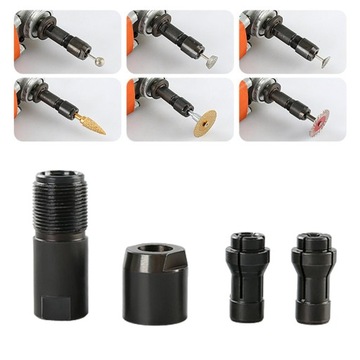 Adapter szlifierki kątowej do szlifierki prostej Zestaw trwałych