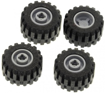 24504a LEGO 6014bc05 4211764 koło 87697 szary 4szt