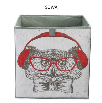 Органайзер для хранения TEXTILE BOX ЦВЕТЫ РАЗНЫЕ УЗОРЫ 31x31x31см