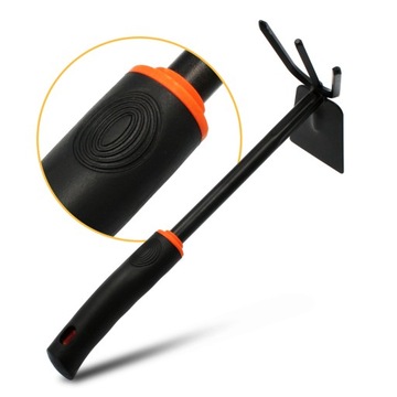 Металлическая мотыга с когтями 2в1 DE LUXE KT-Y6005