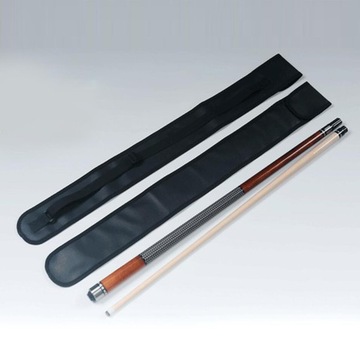 Pool Cue Bag Czarny Odporny na zużycie rękaw ochronny Bilard Prezent 110cmx9cm