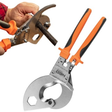 НЕО РЕЗАК ДЛЯ МЕДНЫХ И АЛЮМИНИЕВЫХ КАБЕЛЕЙ С ТРЕЩОТКОЙ 400мм2