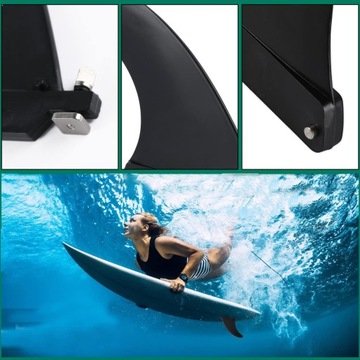 F2 fin statecznik płetwa SUP paddleboard z 2 śrubka na desek wiosłowych