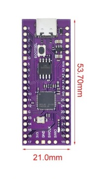 Прототип платы PICO RP2040 16 МБ TYPE-C