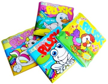 KSIĄŻECZKA DO KĄPIELI NA WSI PLUSK ZMIENIAM KOLORY K