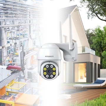 Уличная вращающаяся IP-камера EasyCam с Wi-Fi Tuya 8MP EC-8PT4L4IR IP63