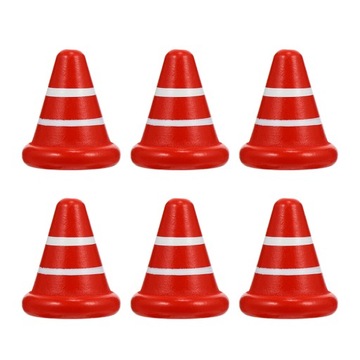 MINI PIŁKA NOŻNA DREWNIANA ZABAWKA DROGOWA 6 SZT