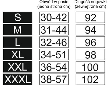 CIEPŁE KALESONY GETRY TERMOAKTYWNE R- RADICAL XL