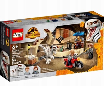 LEGO JURASSIC WORLD CHASE МОТОЦИКЛОВЫЕ БЛОКИ В ПОДАРОК