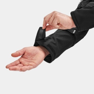 Мужская мотокуртка с защитой VORG CUMULUS BLACK черная БЕСПЛАТНО