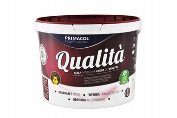 PRIMACOL QUALITA FARBA LATEKSOWA 9L