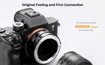 Переходник Nikon G на NEX SONY E-mount A6500 A7 A9