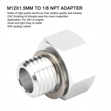 АДАПТЕРЫ ДАТЧИКОВ ДАВЛЕНИЯ МАСЛА 5 СМ*3 СМ