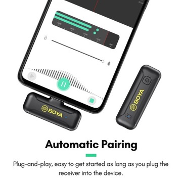 BOYA BY-WM3T2-D1 One-Trigger-One Mini 2.4G