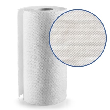 RĘCZNIK PAPIEROWY RĘCZNIK KUCHENNY BEZZAPACHOWY MIDI BIAŁY CELULOZA 2W 60M