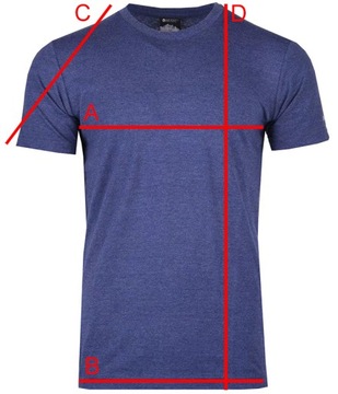 KOSZULKA MĘSKA HI-TEC PLAIN T-SHIRT PODKOSZULEK LIMITOWANA NA CO DZIEŃ L