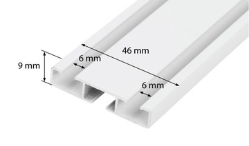 АЛЮМИНИЕВЫЙ ПОТОЛОЧНЫЙ ПЛАН ТОНКИЙ ОДИНАРНЫЙ АЛЮМИНИЕВЫЙ ПОТОЛОЧНЫЙ рейка 250 СМ И НАПРАВЛЯЮЩАЯ