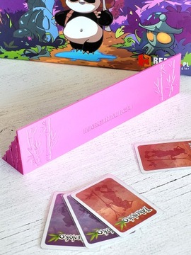 Подставка для карт Takenoko с бамбуковым узором, 20 см