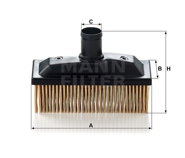 ВОЗДУШНЫЙ ФИЛЬТР Mann-Filter C 118 Фильтр, вентиляция картера