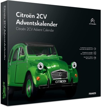 FRANZIS Citroen 2CV kalendarz adwentowy modelarski zestaw w skali 1:32