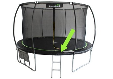 OSŁONA NA SPRĘŻYNY DO TRAMPOLINY SPORT MAX 10FT CZARNO-ZIELONA