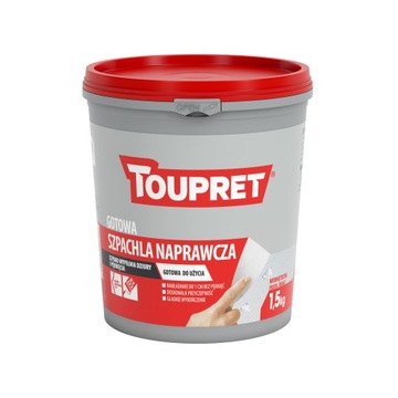 TOUPRET GOTOWA SZPACHLA NAPRAWCZA 1,5kg TP-REB122