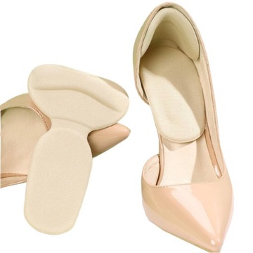 PODPIĘTKI ZAPIĘTKI DO BUTÓW SZPILEK PIANKOWE WKŁADKI 2W1 AMORTYZUJĄCE PIĘTY