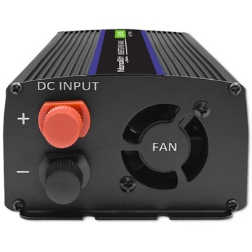 Przetwornica napięcia 12V na 230V Monolith 600 MS Wave 300/600W