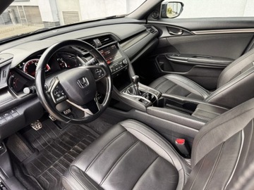 Honda Civic X Hatchback 5d 1.5 VTEC Turbo 182KM 2017 Honda Civic 1.5 T 182 KM Sport CarPlay Kamera Full Led Nawigacja PDC SSU, zdjęcie 15