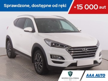 Hyundai Tucson III SUV 1.6 T-GDI 177KM 2018 Hyundai Tucson 1.6 T-GDI, Salon Polska