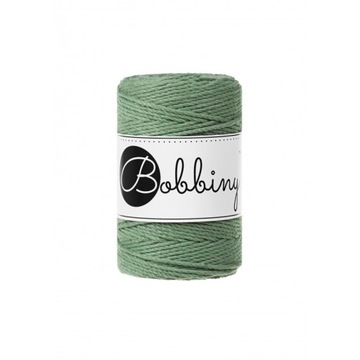 Sznurek do makramy 1,5mm 3PLY Bobbiny Szałwia