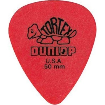 Kostka gitarowa Dunlop Tortex 0,50mm Red