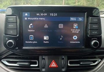 Hyundai i30 III Wagon Facelifting 1.0 T-GDI 120KM 2022 Hyundai i30 1.0 T-GDI 120KM Smart SalonPL SerwisASO FV23 Gwarancja P.Zima, zdjęcie 17