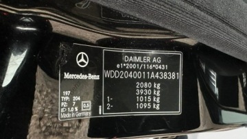 Mercedes Klasa C W204 Limuzyna 2.2 200 CDI 136KM 2010 Mercedes C 200 2.2CDi 156PS OPŁACONY Serwis, zdjęcie 20