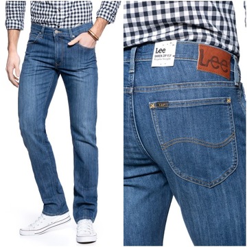 LEE DAREN ZIP FLY MĘSKIE SPODNIE JEANSOWE W31 L32