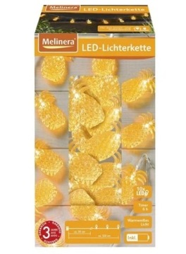Łańcuch świetlny LED na zewnątrz IP44 ANANAS