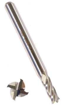 FREZ KOBALTOWY 5mm PALCOWY NFPa FI5 HSS-E HSS-Co 4 PIÓRA DIN 844