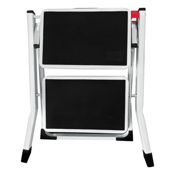 Складная стремянка, лестница на 2 ступеньки, мини-противоскользящая платформа.