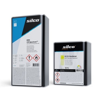 ПРОЗРАЧНОЕ АКРИЛОВОЕ ПОКРЫТИЕ GLOSS Silco 9130 X13 7,5л СТАНДАРТНЫЙ НАБОР