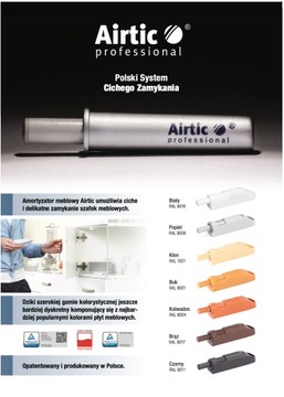 AIRTIC AMORTYZATOR HAMULEC SPOWALNIACZ DO SZAFEK