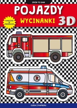 Pojazdy. Wycinanki 3D Krzysztof Tonder