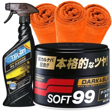 Soft99 Dark and Black Wax Tenzi IPA 600ml wosk do zabezpieczenia lakieru