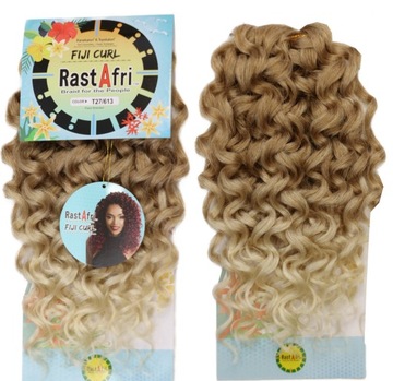 Rastafri Afroloki Syntetyczne Włosy Loki Do Wplotu Fiji T27/613